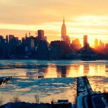 NYC Sunset Image