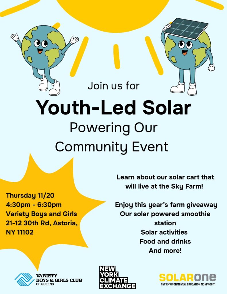 Solar Cart Showcase | S1 x NY Boys & Girls Club x NY Climate Exchange