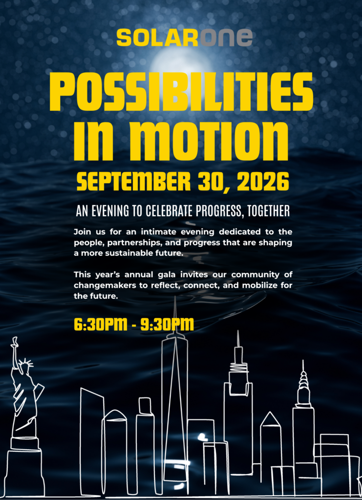 2026 Solar One Gala: Possibilities in Motion