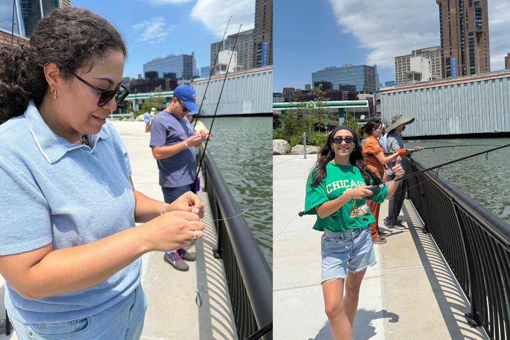 Fishing with Green Design Lab